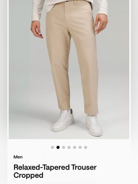 lululemon athletica Relaxed-Tapered Trouser Cropped